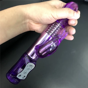 12 velocidades de vibração vibrador rotativo pênis pau vibrtaor para a mulher, massager do brinquedo do sexo sexo do produto