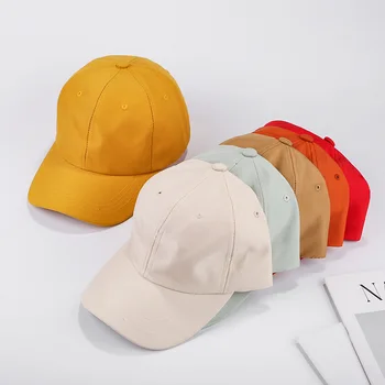 2020 Homens Mulheres Simples Curvo a Viseira de Sol do Boné Chapéu de Cor Sólida Moda Ajustável Caps novo estilo