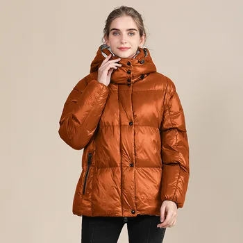 2021 mais nova moda das mulheres casaco de inverno exterior à prova de vento quente de mulheres brilhante lavar o rosto livre de baixo de casaco acolchoado de curto parkas
