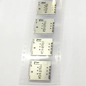 2PCS SIM do Leitor de Cartão do Titular Conector Socket Slot para Meizu MX2 / MX3 /MX4 / MX4 Pro
