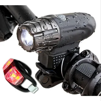30-50M 3W XPE USB Montanha de Luz de Bicicletas Acessórios Bicicletas Luzes de LED à prova d'água Segura, Poderosa USB Traseiro para Esporte ao ar livre