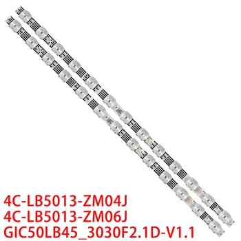 A retroiluminação LED strip 13LED para TCL 50P615 50G61 50S525 50S435 50S434 50S433 GIC50LB45_3030F2.1D-V1.1 4C-LB5013-ZM06J LVU500NDEL