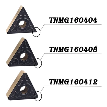 Alta Qualidade de Carboneto de Inserir TNMG160404 TNMG160408 TNMG160412 PM PC4225 Ferramenta para Torneamento Externo TNMG Torno de Ferramentas de Processamento de Aço