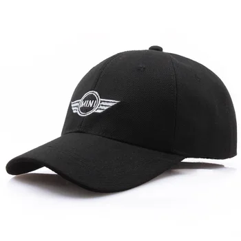 Boné de beisebol MINI Bordado de logotipo Casual Snapback Chapéu de 2019 Nova Moda hip hop de Alta Qualidade de Homem de Corrida de carro, Moto Esporte chapéu