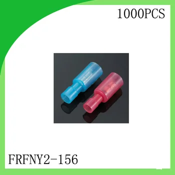 Bronze 1000 PCS FRFNY2-156 FRFNY Feminino, Branco/Vermelho/Azul prensado a frio Conectores terminais e Emendas 0,3-2.5mm2,24-14 AWG