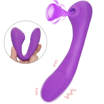 Chupando Vaginal Ponto G Vibradores para as Mulheres Flexão Oral Vibração Estimulação do Clitóris Masturbação Adultos Brinquedos Sexuais para o sexo Feminino