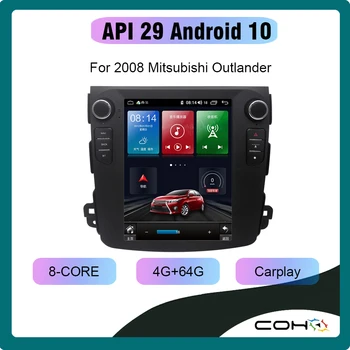 COHO Para Mitsubishi Outlander 2006-2008 Android 10.0 octa core 4+64G Car Multimedia Player Estéreo do Receptor de Rádio