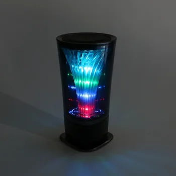 Copo de água Orador de Bluetooth com Luz Colorida Iluminação Mini Portáteis sem Fio Cartão de Orador de Bluetooth alto-Falante Portátil