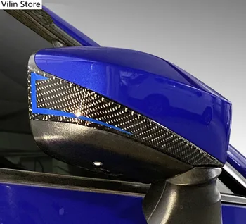 De Fibra de carbono, Espelho Retrovisor Adesivo Portector Para Subaru BRZ Toyota 86 2013-2020 Estilo Carro Tiras de Guarnição Adesivos Anti-risco