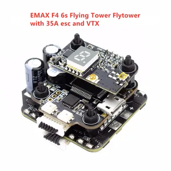 EMAX F4 35A Voando Torre Flytower 4in1 OSD VTX Mini Magnum 2-F4 BLHELI32 35amp 6S Controlador de Vôo RC DIY Racing Drones, Aviões