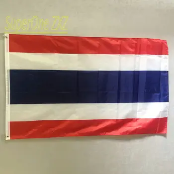 frete grátis NOVO Tailândia Bandeira 90x150cm de Suspensão Tailândia Bandeira de Poliéster padrão de Bandeira Bandeira 3x5fts