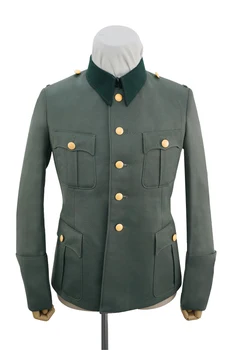 GUDA-B001 da segunda guerra mundial alemão Heer M36 gerais oficial de Gabardine serviço túnica Jaqueta