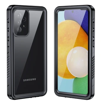 Ip68 Waterpredpepper Waterproof Case Para Samsung Galaxy A72 5g 4g à prova de Choque Mergulho Subaquático Caso da Tampa de Tela interno