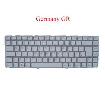 Laptop GR Teclado Para SONY VAIO VGN-NW Série 148738021 53010DJ21-203-G Alemanha branco novo
