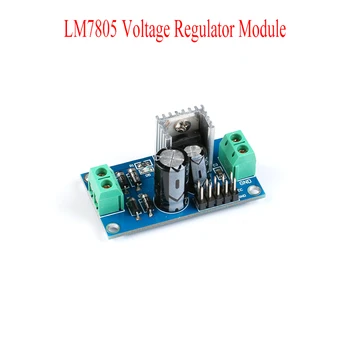 LM7805 Módulo Regulador de Tensão de Três terminais de Potência do Regulador Módulo