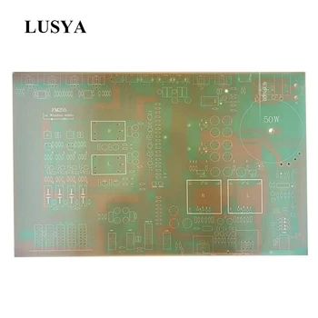 LUSYA DIY FM255 Premap Placa do PWB Único-findo pré-Amplificador Diretamente Esculpido Na Suíça FM255 T0115