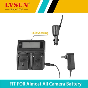 LVSUN Universal EN-EL15 ENEL15 Carregador de Bateria da Câmera para Nikon D600 D610 D600E D800 D800E D810 D7000 D7100 d750 V1 MH-25