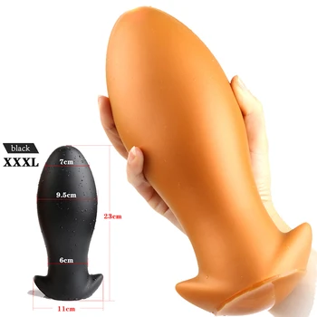 macio grande plug anal butt plugs de grande anal vaginal vibrador plug bolas massageador de próstata dilatodor anal adultos brinquedos sexuais para a mulher os homens