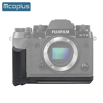 Mcoplus X-T2 Metal de liga de Alumínio pega para Fuji Fujifilm XT2 MHG-XT2 Arca Suíço de Liberação Rápida Placa de Substituir