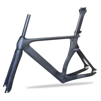 MILAGRE Quadro de Pista Cheia de Fibra de Carbono conjunto de quadros de Bicicleta com Selim garfo UD mat TR116