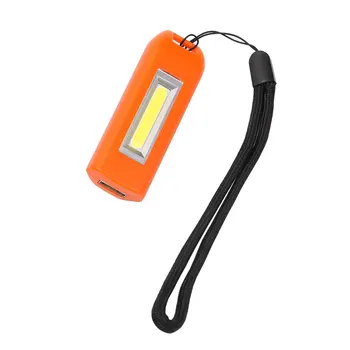Mini Lanterna elétrica do Keychain da Tocha Portátil USB Chave de Lâmpada, Luzes, Flash, COB LED Recarregável Luz De 0,5 W Poderoso Iluminação
