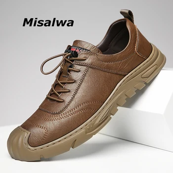 Misalwa Top Baixa Homens Casual do Tênis Costurado a Mão dos Homens a Bordo sapatos Tendência de Sapatos Versáteis Homens Flats