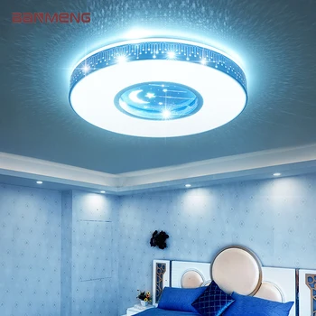 Moderna de teto do DIODO emissor de luz Nórdica de 60W, 90W 120W de teto lâmpada de iluminação interna de decoração para sala de estar, quarto luminária