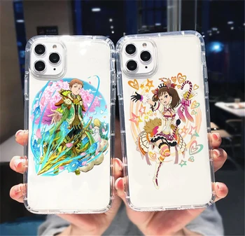 Nanatsu não Taizai Sete Pecado Mortal Telefone de Caso Para o iPhone 11 12 Mini 13 Pro XS Max X 8 7 6 5 SE XR Escudo Transparente