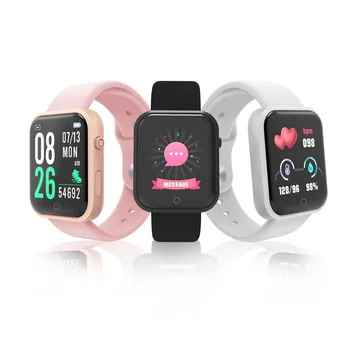 New Musical relógio de Pulso Mulheres Homens HD Grande Ecrã LED Smart Watch Esporte Impermeável Chamada de Lembrete Inteligente Relógios Digitais Crianças