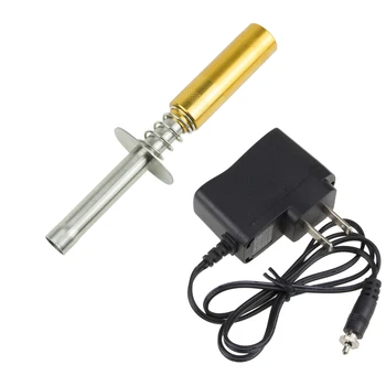 Nitro Starter Kit Glow Plug Ignitor com o Carregador para o HSP RedCat Nitro Powered Carro RC Pilhas AA não Incluídas