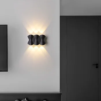 Nordic espelho de parede para o quarto nicho de parede gooseneck luz de leitura parede impermeável iluminação para casa de banho