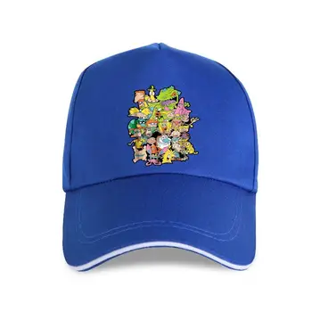 novo boné chapéu de Harajuku Streetwear Boné de Beisebol Homens Desenhos dos anos 90 Harajuku Streetwear Menspongebob Arnold