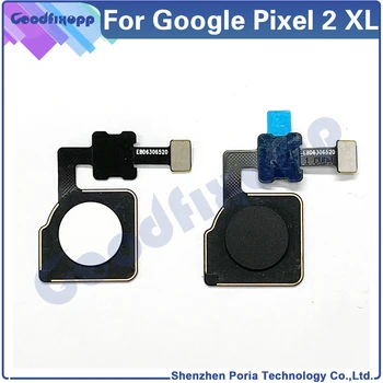 Original Para que o Google Pixel 2 XL Phone Home Botão de impressão digital Touch ID do Sensor do cabo do Cabo flexível da Fita Para o Google Pixel 2XL XL2