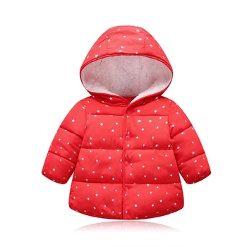 Outono-inverno de crianças roupas de menina para baixo acolchoada casacos compridos para a criança menina crianças vestuário casual com capuz casaco acolchoado coats