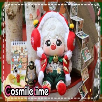 Para 20cm Boneca de Natal Santa Veado Roupas, Roupas de Vestir Acessórios de Cosplay Anime Figura de Brinquedo Presentes de Natal