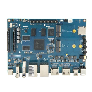 Para a Banana Pi BPI-W2 Inteligente NAS Roteador placa-Mãe RTD1296 4-Core ARM Cortex-A53 Chip Demonstração de Suporte de Placa Android6.0 Linux