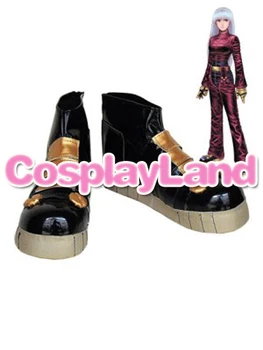 Personalizar Botas de The King of Fighters Cosplay Kula Diamond Cosplay Sapatos de Festa de Halloween Cosplay Sapatos