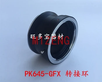 PK645-GFX lente anel adaptador para Pentax 645 PK645 Lente para fuji Fujifilm GFX G de montagem GFX50S GFX50R GFX100 câmera de Médio Formato