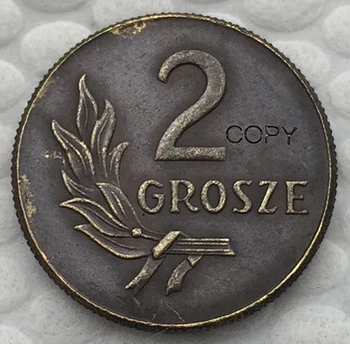 Polónia 1949 MOEDA CÓPIA 16mm