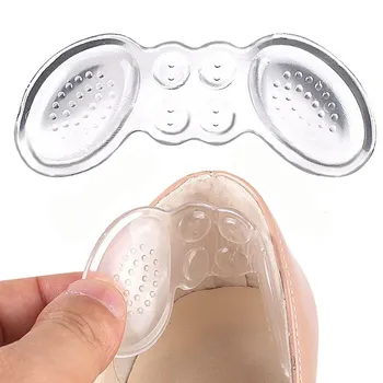 Silicone Calcanhar Adesivo Protetor de Mulheres Palmilhas para Sapatos de Salto Alto Pad Ajustar o Tamanho do Adesivo de Socorro de Cuidados com os Pés Inserir Acessórios