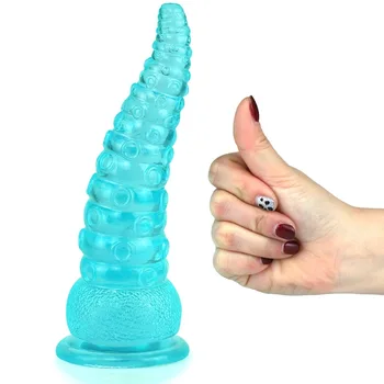 Tentáculo De Polvo Brinquedo Do Sexo 8 Cores Animal Vibrador Fantasia Anal Com Vibrador Se Masturbar Brinquedos Sexuais Para As Mulheres Strapon Ventosa Falso Pênis.