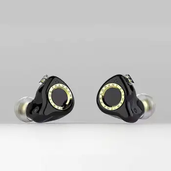 TFZ LIVE X 11,4 mm de Ouro de Driver Dinâmico Duplo Magnético, Aparelhagem hi-fi In-ear Fone de ouvido com Destacável de 0,78 mm Cabo