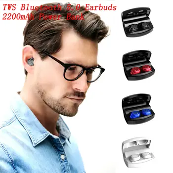 Toque De Alta Qualidade Mini Verdadeiro Bluetooth5.0 Fones de ouvido TWS Fone de ouvido sem Fio Bass Som Estéreo de Fone de ouvido Esporte Impermeável Aparelhagem hi-fi Fone de ouvido