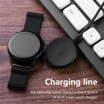 USB Cabo de Carregamento para Samsung Galaxy Watch 4 / 3 / Classic / Active / 40 a 46 mm Smart Watch Adaptador de Carregador Dock Acessórios
