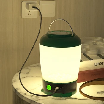 USB Recarregável de Acampamento do DIODO emissor de Luz Portátil ao ar livre Lâmpada de Lanterna de Campismo Impermeável Tendas de Caminhada a Luz da Noite Hanging Lamp