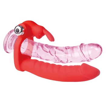 Vibrador para Homens Cinta no Vibrador Rabbit Sexo Anal Esferas Plug anal Íntimo de Brinquedos Sexuais para o Casal Erótico Brinquedo Adulto do Sexo Produto