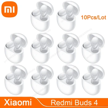 Xiaomi Redmi Gomos 4 Fones de ouvido sem Fio Híbrido de Cancelamento Ativo de Ruído Dupla Modos de Transparência Bluetooth 5.2 da em-Orelha Fones de ouvido 10Pcs