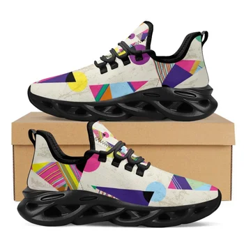 Yikeluo arco-íris do Orgulho Lgbt de Design Homens Sapatos Casual Laço Tênis para Meninas Adolescentes resistentes ao Desgaste do Calçado Feminino Zapatos