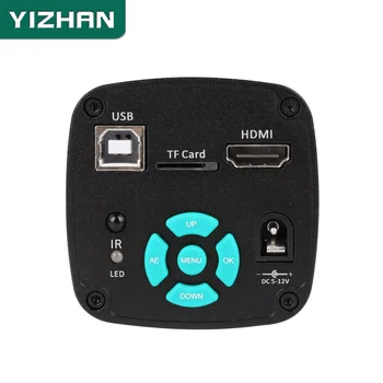 YIZHAN 4K 48MP 1080P HDMI USB Microscópio de Vídeo da Câmera Para Monocular Trinocular Microscopio de Solda de Imagem, Salvar a Gravação de Vídeo