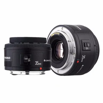 Yongnuo YN35mm F2 câmera Grande angular lente de Grande Abertura Automática de Foco da Lente Para Canon EF Monte